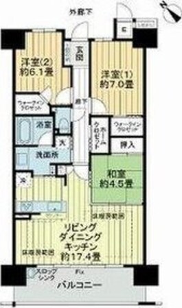 ミリカ・ヒルズ 2街区の物件間取画像